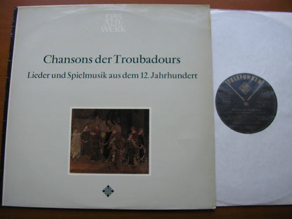 SONGS OF THE TROUBADORS FROM THE 12th CENTURY      THE STUDIO OF EARLY MUSIC / BINKLEY    SAWT 9567