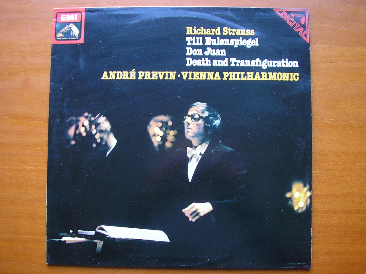 STRAUSS: DON JUAN / TILL EULENSPIEGEL / TOD UND VERKLARUNG      PREVIN / VIENNA PHILHARMONIC     ASD 3913