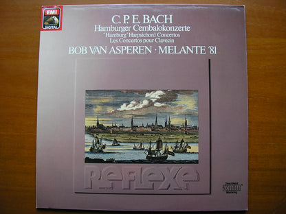BACH CPE: THE SIX HAMBURG CONCERTOS  Wq 43      VAN ASPEREN / MELANTE 81    2LP     1434863