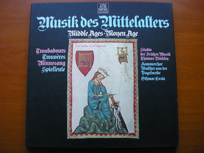 MUSIC OF THE MIDDLE AGES    BINKLEY / STUDIO DER FRUHEN MUSIK   DAS ALTE WERK 6.35412
