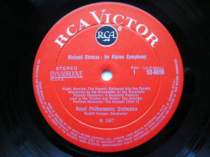 STRAUSS: AN ALPINE SYMPHONY      KEMPE / ROYAL PHILHARMONIC     SB 6696