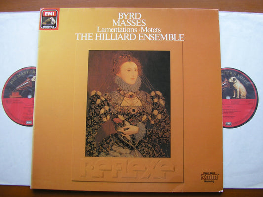 BYRD: MASSES / LAMENTATIONS / MOTETS      THE HILLIARD ENSEMBLE   2 LP     270096