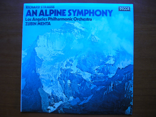 STRAUSS: AN ALPINE SYMPHONY       MEHTA / LOS ANGELES PHILHARMONIC     SXL 6752