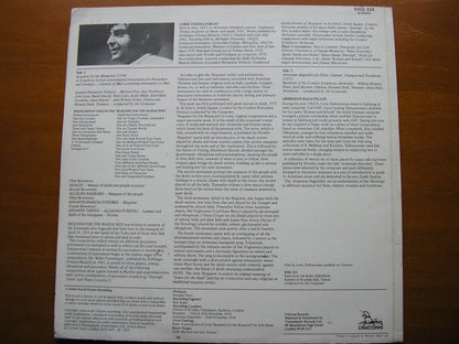 TJEKNAVORIAN: REQUIEM FOR THE MASSACRED / ARMENIAN BAGATELLES      LONDON PERCUSSION VIRTUOSI / TJEKNAVORIAN     RHS 334