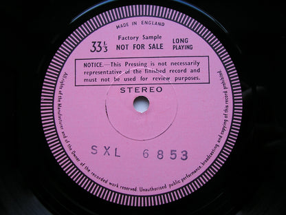 TCHAIKOVSKY: MANFRED     ASHKENAZY / NEW PHILHARMONIA     test pressing    SXL 6853