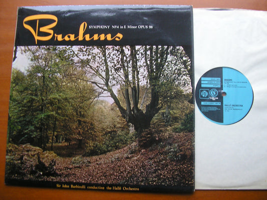 BRAHMS: SYMPHONY No. 4    BARBIROLLI / HALLE ORCHESTRA   GSGC 14037