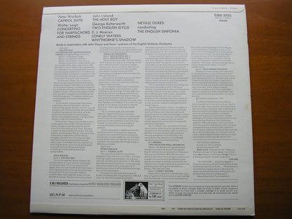 WARLOCK / MOERAN / IRELAND / BUTTERWORTH / LEIGH: ORCHESTRAL WORKS    ENGLISH SINFONIA / DILKES     CSD 3705