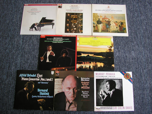 8 LP Classical Collections  -  PIANO CONCERTOS  No. 1