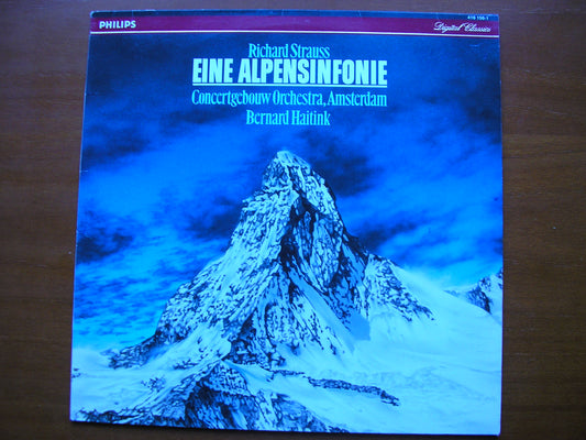 STRAUSS: AN ALPINE SYMPHONY     HAITINK / CONCERTGEBOUW ORCHESTRA     416 156