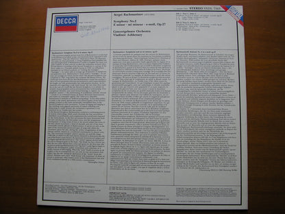 RACHMANINOV: SYMPHONY No. 2       ASHKENAZY / CONCERTGEBOUW ORCHESTRA     SXDL 7563
