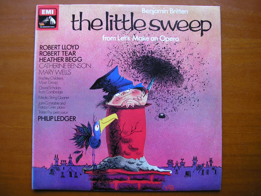 BRITTEN: THE LITTLE SWEEP    SOLOISTS / MEDICI STRING QUARTET / LEDGER     ASD 3608