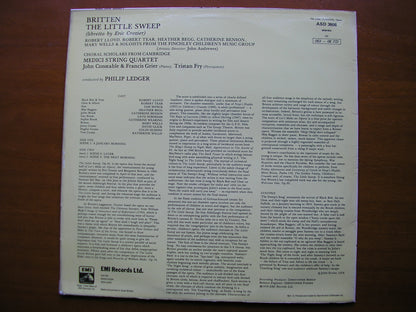 BRITTEN: THE LITTLE SWEEP    SOLOISTS / MEDICI STRING QUARTET / LEDGER     ASD 3608