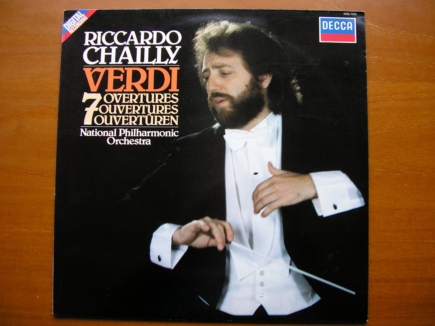 VERDI: OPERA OVERTURES     CHAILLY / NATIONAL PHILHARMONIC     SXDL 7595
