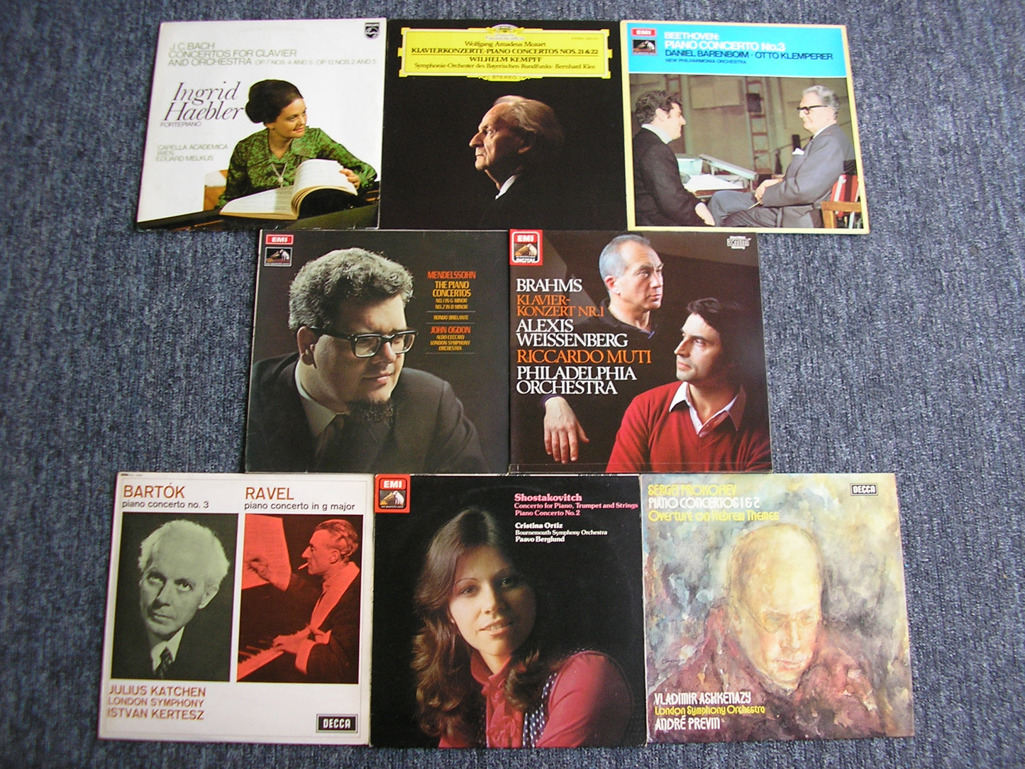 8 LP Classical Collections  -  PIANO CONCERTOS  No. 2