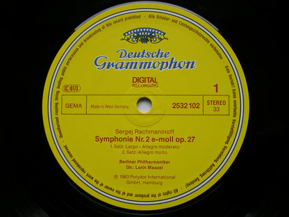 RACHMANINOV: SYMPHONY No. 2      MAAZEL / BERLIN PHILHARMONIC     2532 102