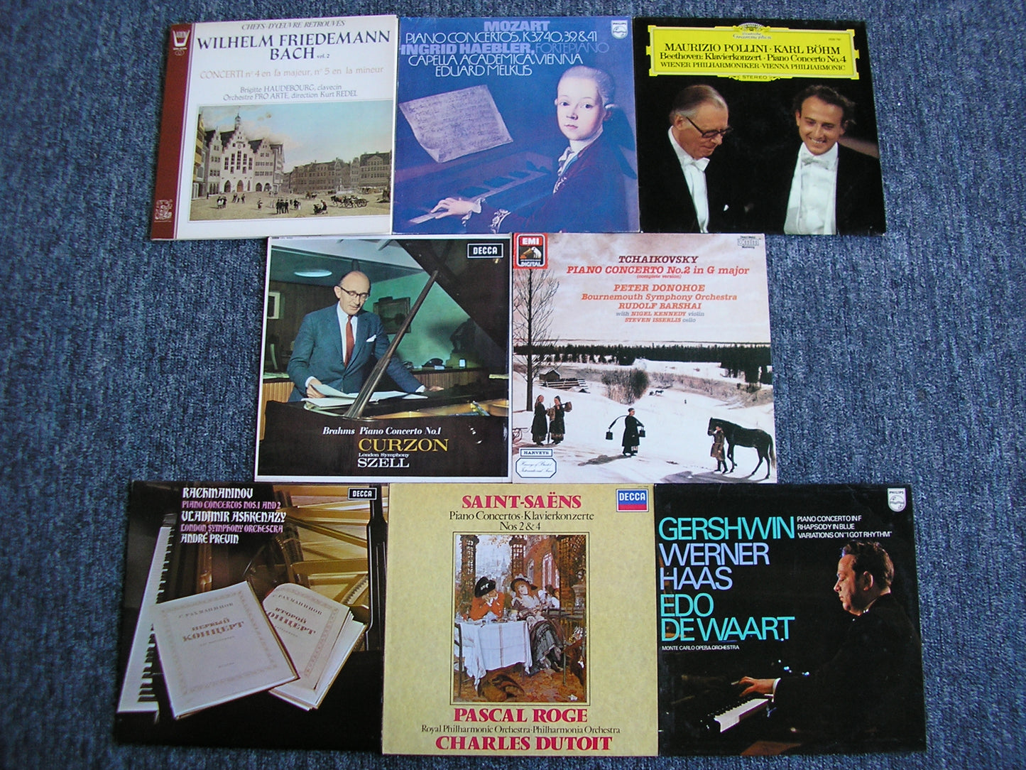 8 LP Classical Collections  -  PIANO CONCERTOS  No. 3