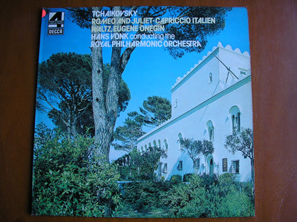 TCHAIKOVSKY: ROMEO & JULIET / CAPRICCIO ITALIEN / EUGENE ONEGIN Waltz     VONK / ROYAL PHILHARMONIC    test pressing     PFS 4388