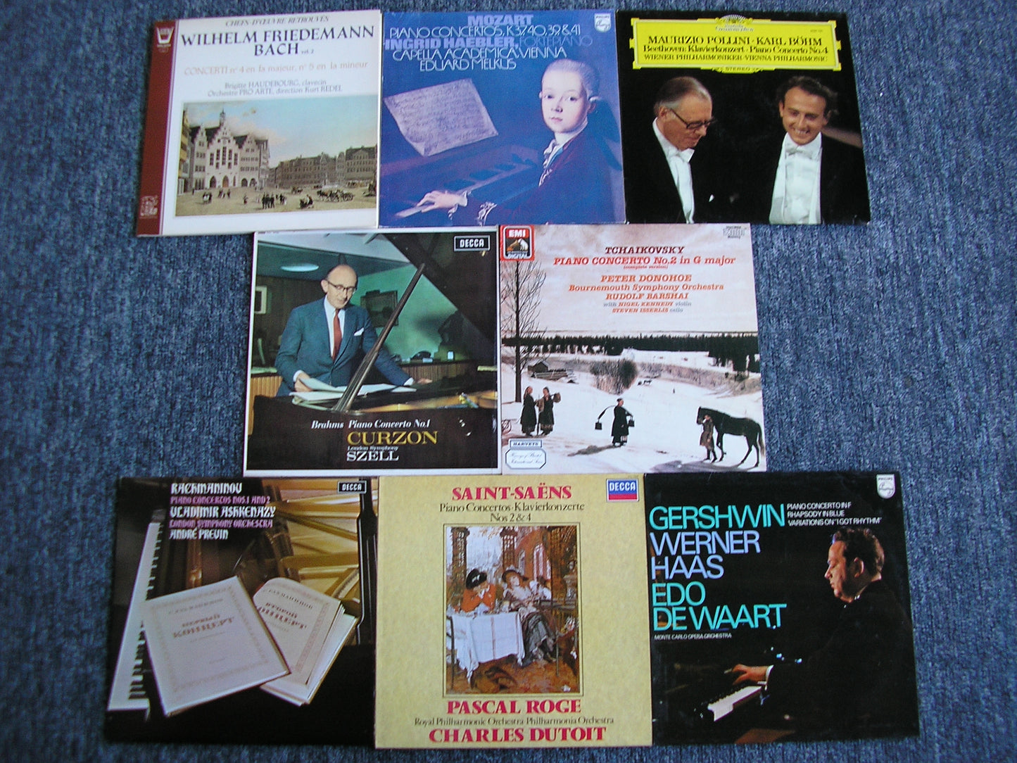 8 LP Classical Collections  -  PIANO CONCERTOS  No. 3