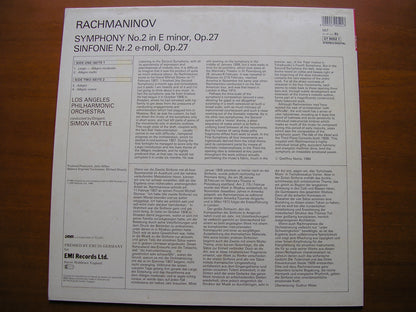 RACHMANINOV: SYMPHONY No. 2         RATTLE / LOS ANGELES PHILHARMONIC      27 0052