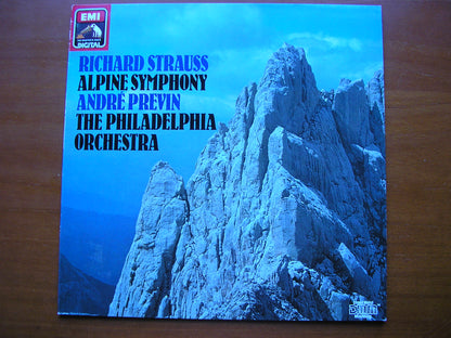 STRAUSS: AN ALPINE SYMPHONY     PREVIN / PHILADELPHIA ORCHESTRA     ASD 1435771