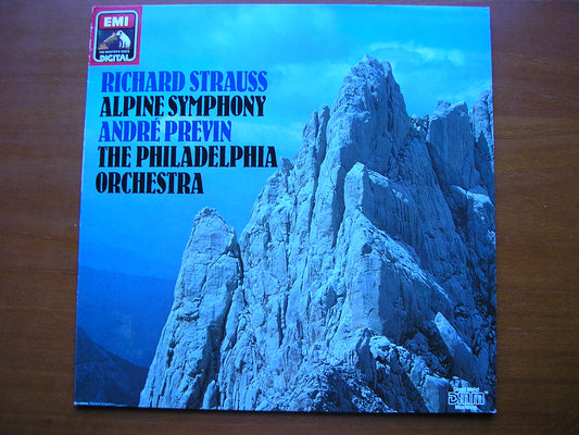 STRAUSS: AN ALPINE SYMPHONY     PREVIN / PHILADELPHIA ORCHESTRA     ASD 1435771