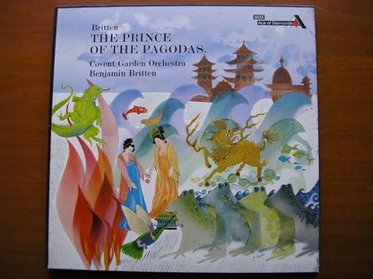 BRITTEN: THE PRINCE OF THE PAGODAS     BRITTEN / ORCHESTRA OF THE ROYAL OPERA HOUSE COVENT GARDEN    2LP     GOS 558-9