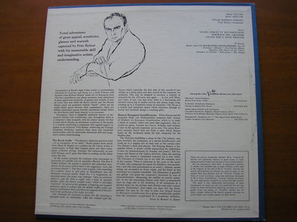 RAVEL: VALSES NOBLES ET SENTIMENTALES / ALBORADA / PAVANE       STRAUSS: LE BOURGEOIS GENTILHOMME       REINER / CHICAGO SYMPHONY    VICS 1199