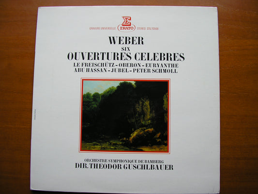 WEBER: SIX OVERTURES      GUSCHLBAUER / BAMBERG SYMPHONY     STU 70568