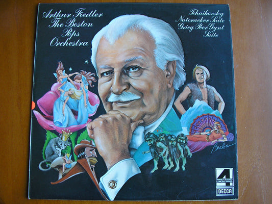 TCHAIKOVSKY: NUTCRACKER SUITE / GRIEG: PEER GYNT SUITE     FIEDLER / BOSTON POPS    test pressing     PFS 4352