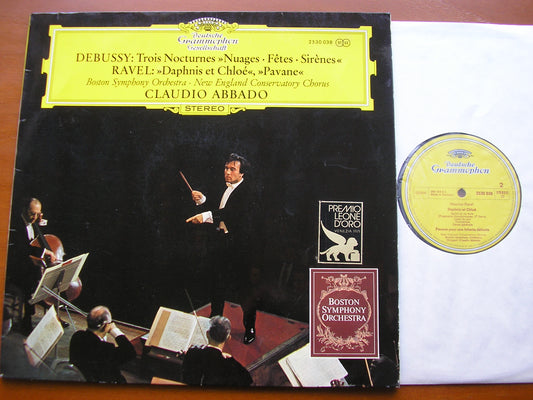 DEBUSSY: NOCTURNES / RAVEL: DAPHNIS & CHLOE Suite No. 2 / PAVANE      ABBADO / BOSTON SYMPHONY     2530 038