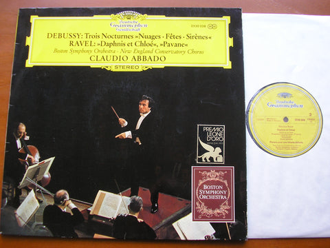 DEBUSSY: NOCTURNES / RAVEL: DAPHNIS & CHLOE Suite No. 2 / PAVANE      ABBADO / BOSTON SYMPHONY     2530 038