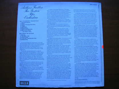 TCHAIKOVSKY: NUTCRACKER SUITE / GRIEG: PEER GYNT SUITE     FIEDLER / BOSTON POPS    test pressing     PFS 4352