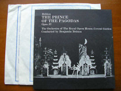 BRITTEN: THE PRINCE OF THE PAGODAS     BRITTEN / ORCHESTRA OF THE ROYAL OPERA HOUSE COVENT GARDEN    2LP     GOS 558-9