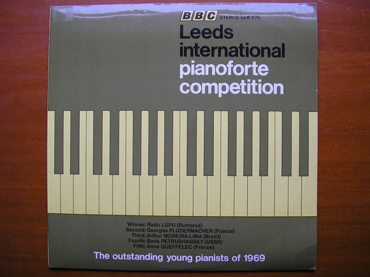 LEEDS INTERNATIONAL PIANO COMPETITION 1969     RADU LUPU / COMPETITORS      REB 57S