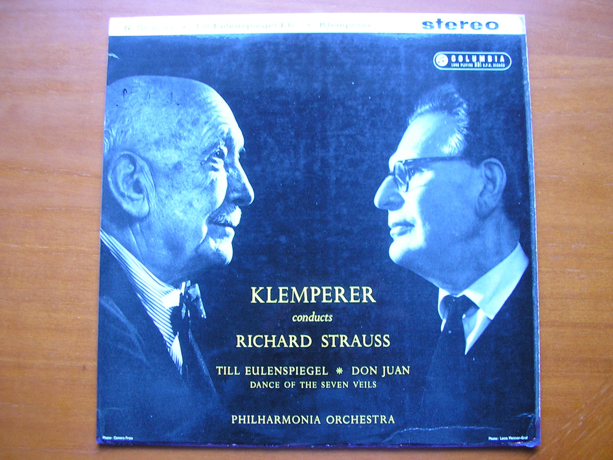 STRAUSS: DON JUAN / TILL EULENSPIEGEL / DANCE OF THE SEVEN VEILS    KLEMPERER / PHILHARMONIA   SAX 2367