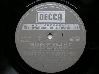 BRITTEN: THREE CHURCH PARABLES     SOLOISTS /  ENGLISH OPERA GROUP /  BRITTEN     3LP    1BB 101-3