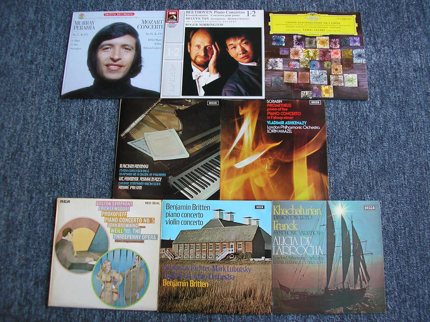 8 LP Classical Colletions  -  PIANO CONCERTOS  No. 5