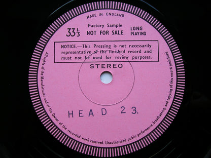 NORDHEIM: ORCHESTRAL MUSIC     PEARS / ROYAL PHILHARMONIC / DREIER     test pressing    HEAD 23