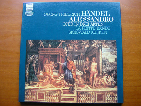 HANDEL: ALESSANDRO     SOLOISTS / LA PETITE BAND / KUIJKEN     4LP     1C 157 16 9537