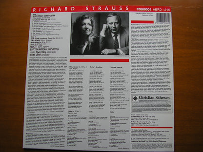 STRAUSS: DON JUAN / ALSO SPRACH ZARATHUSTRA / TWO SONGS      LOTT / SCOTTISH NATIONAL ORCHESTRA / JARVI       ABRD 1246