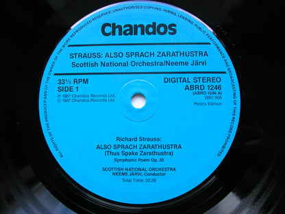 STRAUSS: DON JUAN / ALSO SPRACH ZARATHUSTRA / TWO SONGS      LOTT / SCOTTISH NATIONAL ORCHESTRA / JARVI       ABRD 1246
