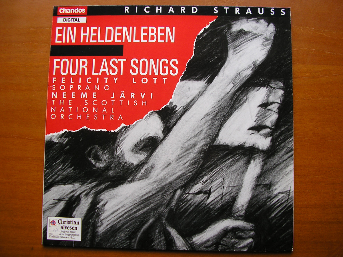 STRAUSS: EIN HELDENLEBEN / FOUR LAST SONGS     LOTT / SCOTTISH NATIONAL ORCHESTRA / JARVI      ABRD 1228