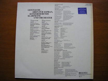 SALIERI / PAER / CHERUBINI / MOZART / SCHUBERT / SARTI / PAISIELLO / GUGLIELMI: SACRED ARIAS      YAKAR / KLOCKER / RIAS          SINFONIETTA / SEBESTYEN      065 30 992