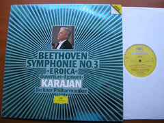 BEETHOVEN: SYMPHONY No. 3 'Eroica' / OVERTURE Egmont      KARAJAN / BERLIN PHILHARMONIC     415 506