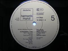 HANDEL: ALESSANDRO     SOLOISTS / LA PETITE BAND / KUIJKEN     4LP     1C 157 16 9537