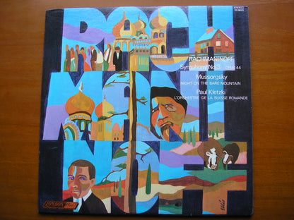 RACHMANINOV: SYMPHONY No. 3 / MUSSORGSKY: NIGHT ON BARE MOUNTAIN     KLETZKI / SUISSE ROMANDE     CS 6622
