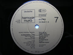 HANDEL: ALESSANDRO     SOLOISTS / LA PETITE BAND / KUIJKEN     4LP     1C 157 16 9537