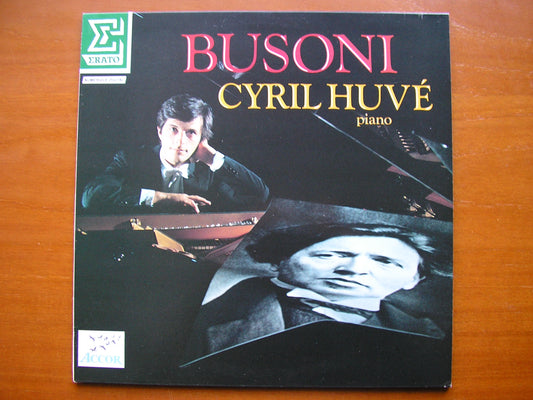 BUSONI: PIANO MUSIC     CYRIL HUVE        NUM 75243