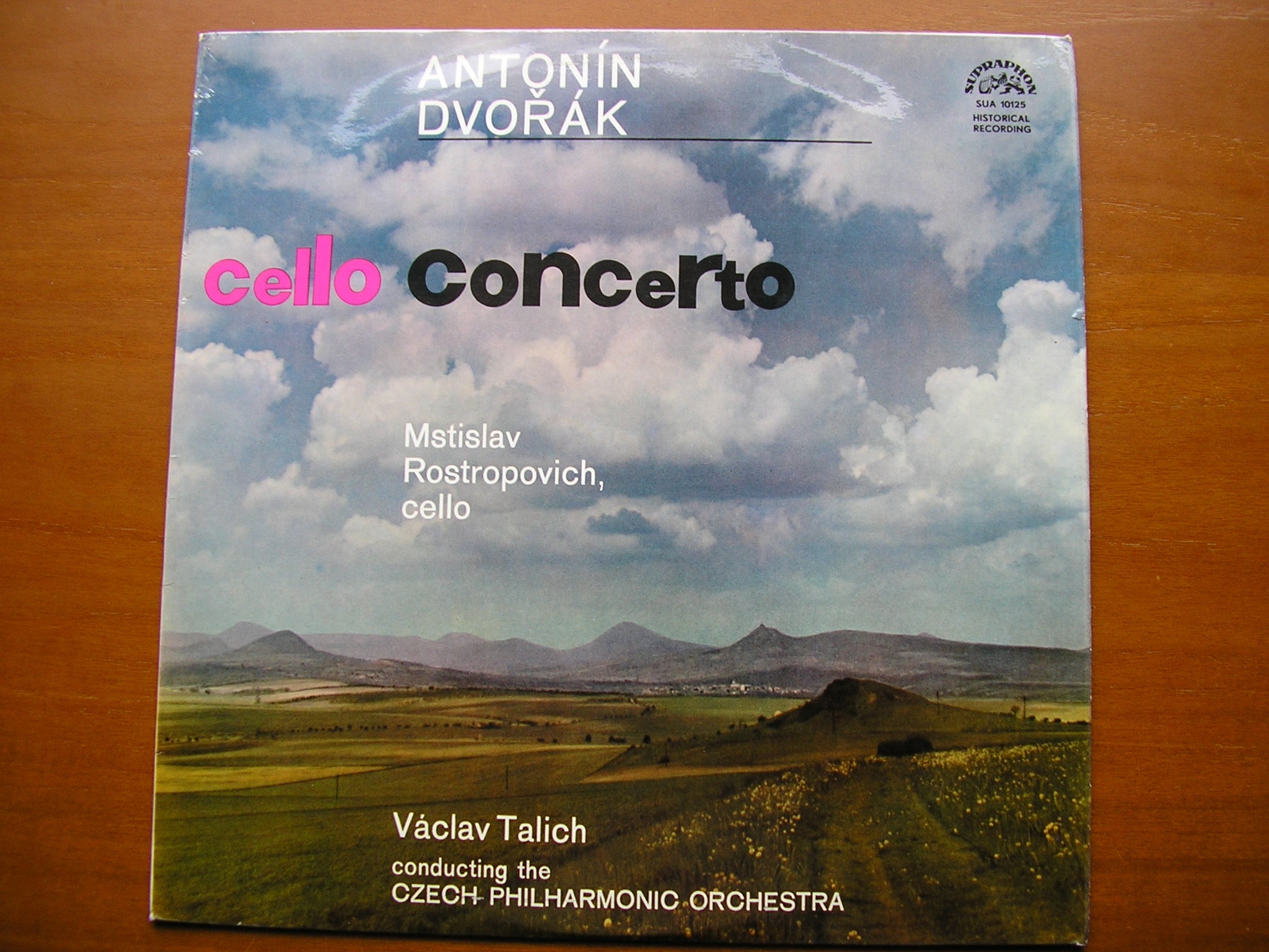 DVORAK: CELLO CONCERTO ROSTROPOVICH / CZECH PHILHARMONIC / TALICH SUA ...