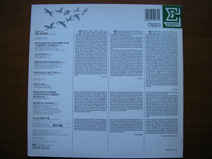 BUSONI: PIANO MUSIC     CYRIL HUVE        NUM 75243